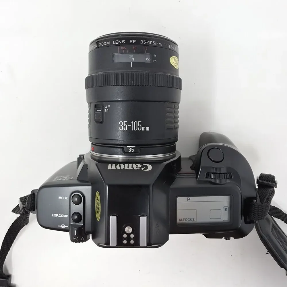 Canon EOS 650 35mm SLR Film Camera w/ EF 35-105mm f/3.5-4.5 Zoom Lens Tested